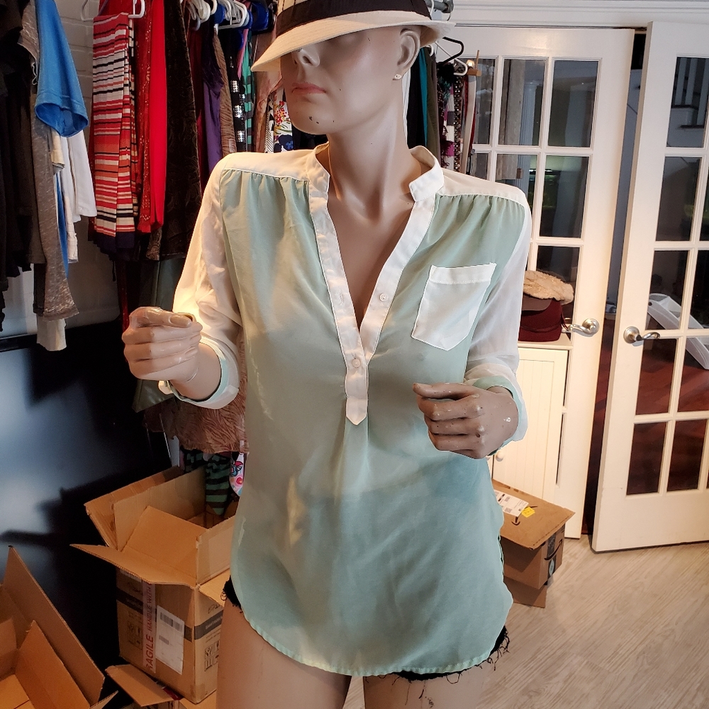 Long sleeve blouse